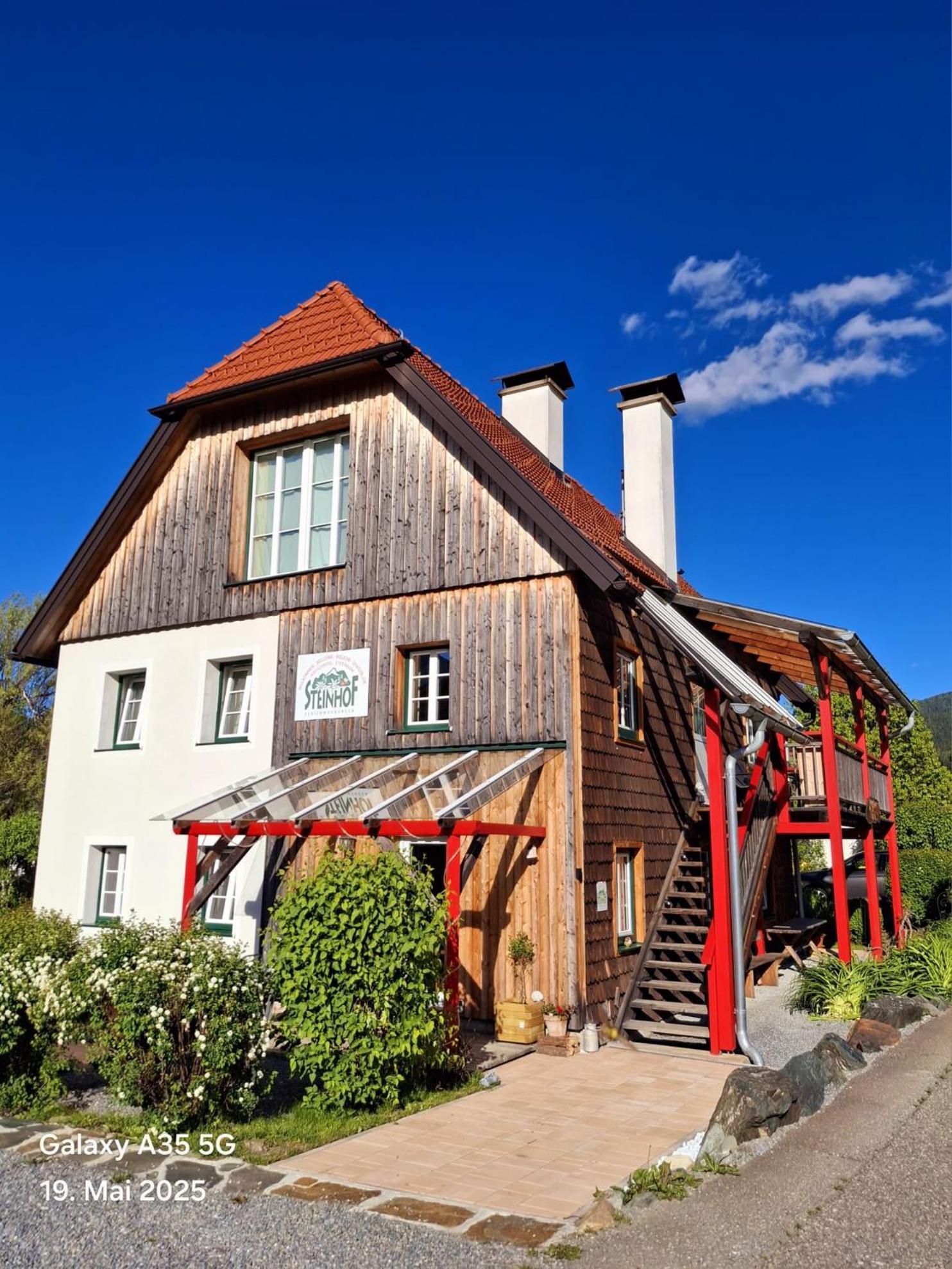 Haus Steinhof Villa Sankt Lorenzen ob Murau Eksteriør bilde
